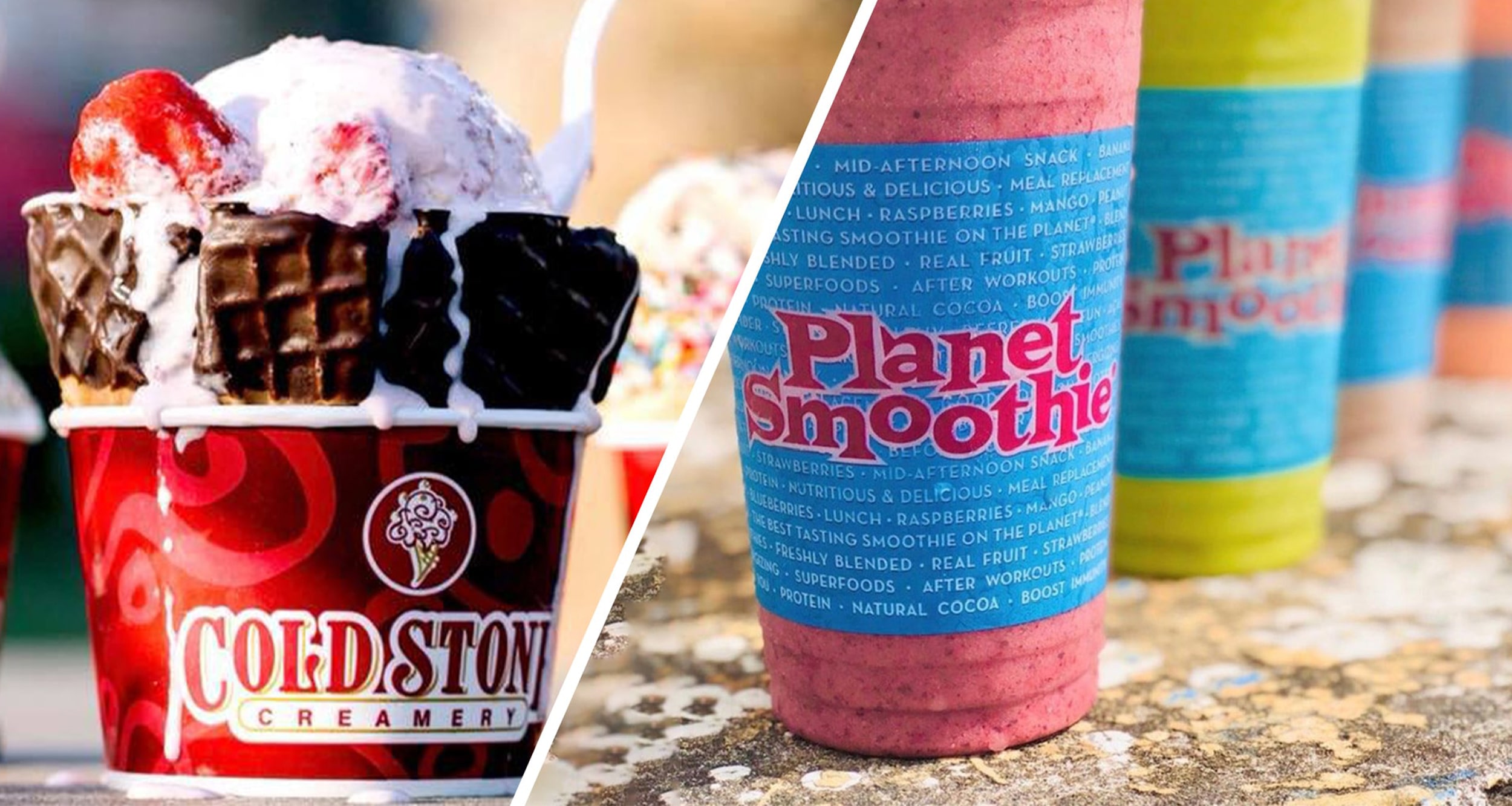 Cold Stone Creamery & Planet Smoothie Brings Two Sweet Delights to Eton