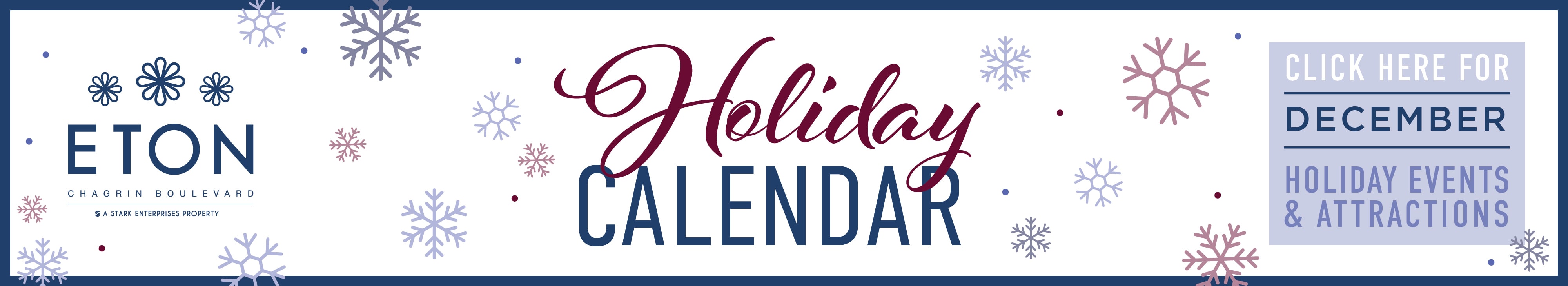 Holiday Calendar